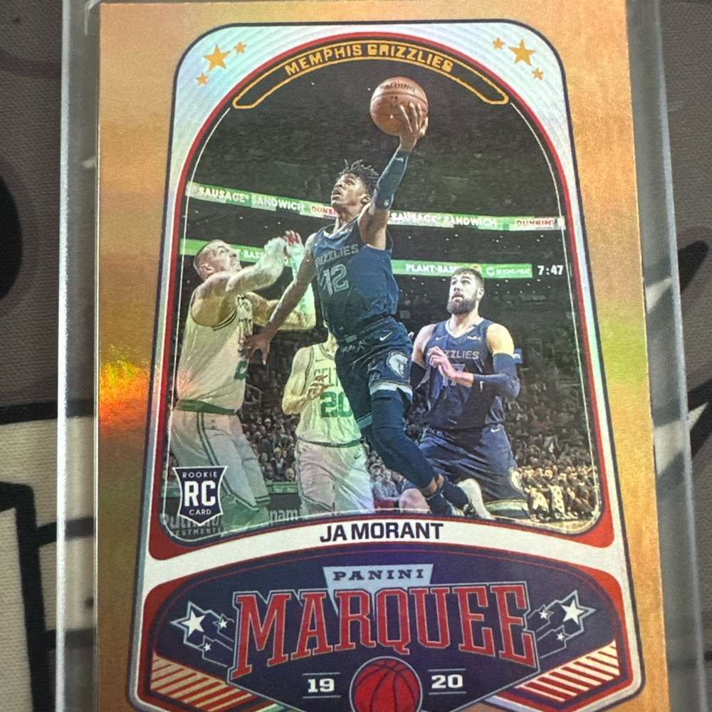 Panini Grizzlies Ja Morant Card - Bronze